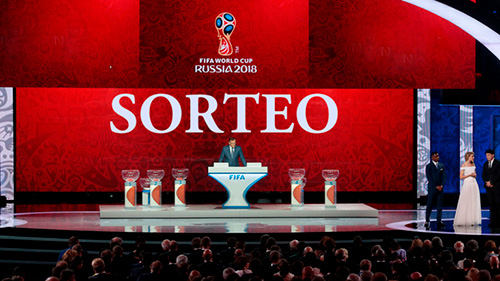 SORTEO COPA DEL MUNDO FIFA 2018